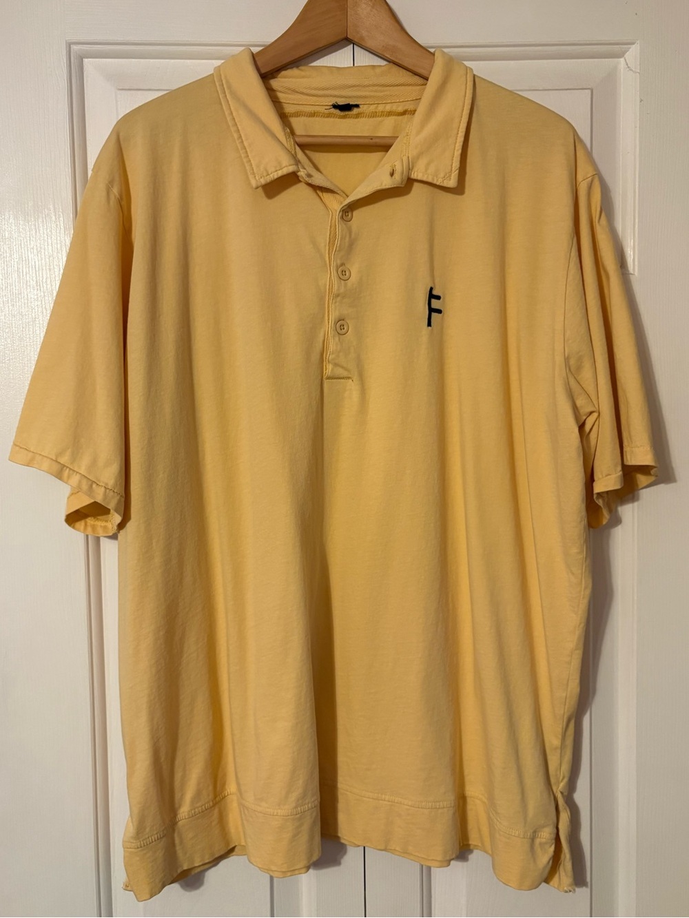 Former Merchandise Men's Yellow Polo Shirt - Classic Short Sleeve